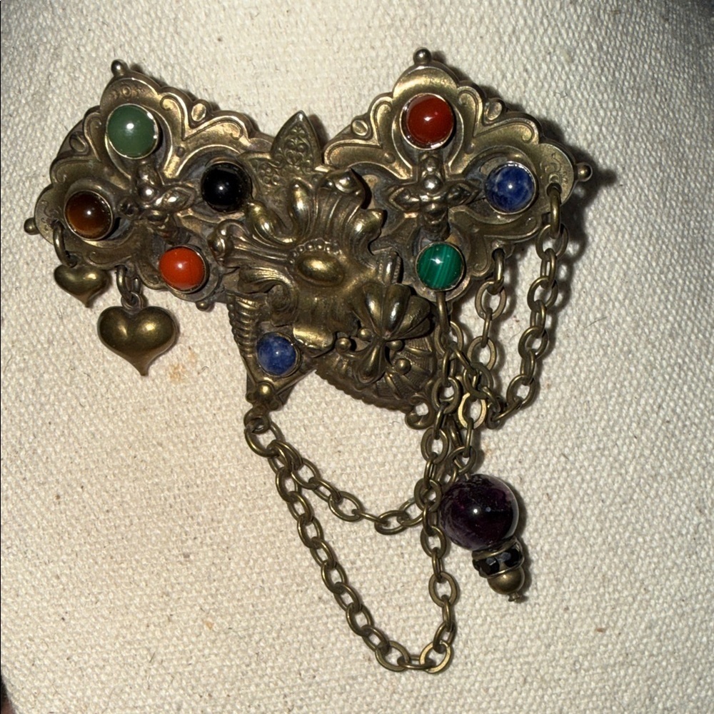 Sorrelli Vintage 1980s Abstract Brooch